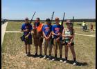 Mondovi trap team members who competed at the Wisconsin State High School Clay Target League’s 2017 State Tournament on June 10 were, left to right, Seth Fremstad, Wyatt Maukstad, Raith Bauer, Austin George and Samantha Nelson.