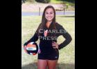 St. Charles High School’s Amber Escobedo has been invited to play volleyball in Australia in this July through an international program called “Sports Down Under.” Submitted photo.
