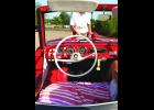 The inside of Doug’s amphicar from behind the front seat.