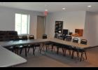 The new facility offers a large space for Ambulance Association meetings and training sessions in addition to home-like amenities for EMTs.