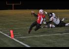 Junior quarterback Jedediah Lorenz slipped between a C-FC defender and a pylon to put E-S up 31-0 to close out the third quarter.