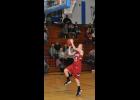 Junior Jordyn Bloom converted her second fast-break layup in a row for the Lady Panthers. Bloom had seven points as Gilmanton played a non-conference contest at neighboring Mondovi, resulting in a 53-21 loss for the Lady Panthers.