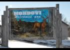A new city sign on the north side of Mondovi adjacent to Hwy. 37 welcomes visitors with a buck backed by a depiction of Buffalo County bluff lands. An outpouring of support at last year’s “Shamrock Shuffle” funded a Mondovi Business Association effort to work with local artist Julio Altamirano in creating four new city welcome signs that were recently installed.