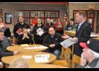 Eleva-Strum School District residents listened as Matt Wolfert of Bray Architects answered questions about the proposed PK-5 elementary wing at Central High School. The majority of taxpayers’ questions at last week’s open house event centered on the building addition that a $12 million debt question on the upcoming April 4 election ballot would support. The district is also seeking a $700,000 operational referendum that would run through the 2019-2020 school year.