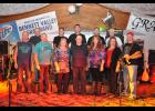 Nearly all members, past and present, of the Bennett Valley Gray Band came together at The Valley in Mondovi for a special reunion concert on Sept. 17. Pictured are the band's founding members Duane Gray (center front) and his children (left to right) Corey Gray, Dave Gray, Candyce Gray, Christi Gray-Hurlburt, Debbie (Gray) Reidt and Darin Gray. Other band members include (back, left to right) Roger Larson, Bob Holden, Adam Chmelik, Steve Moy and Mike Albertson.