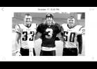 When UW-Stout played UW-Eau Claire on Oct. 17, Laursen and Dziekan met another fellow MHS grad in the Blugolds’ junior punter, Ian Scott (center). All three Mondovi grads are starters on their respective teams.