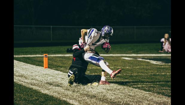 Falcon Bryar Ender takes down a Superlark.