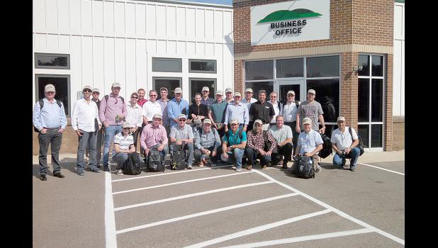 Christina Lindstrom Photo A group of 23 farmers from Brazil visited Countryside Cooperative in Durand last week and had the opportunity to visit local farms and learn about agriculture in Wisconsin.