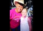 After singing the National Anthem at Country Fest, 11-year-old Ellie Brenner also got to meet singer Neal McCoy.  Submitted photo 