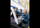 Marjorie Stock plays Plink-O at the Bremer Bank booth during the expo on Sunday afternoon. Photo by St. Charles Press Editor Laura Berndt. 