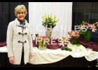 Floral designer Sharlene Allen, of Thymeless Flowers, had several beautiful arrangements on display during the 2015 St. Charles Area Home & Business Expo. Photo by St. Charles Press Editor Laura Berndt. 