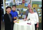 Enjoying their evening at the Eagle Center for “Taste of Wabasha” were, left to right: Jenny Schlagenhaft, Tim Schlagenhaft (Board Member), Ford Pearson and Brenda Pearson. Guests mingled throughout the evening while enjoying delicious appetizers and desserts from 11 local restaurants and vendors.